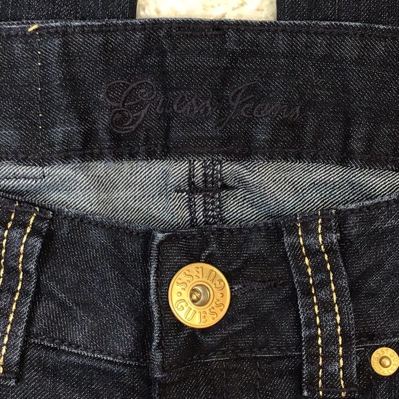 Guess dark blue bootcut jeans 27 - Picture 5 of 8